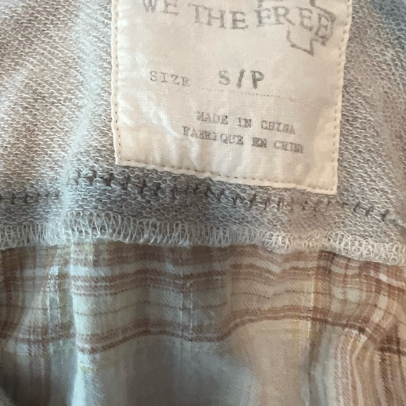 Free People Boho Cotton Blend Dress Size S - Picture 2 of 9